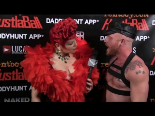 red carpet live at hustlaball nyc 2014