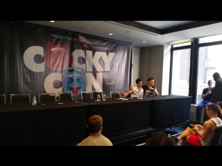 cockycon  answered prayers panel intros