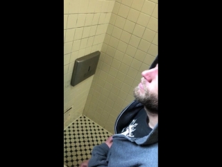 guy in the toilet