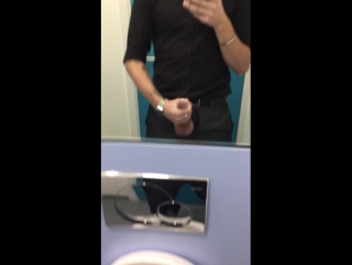 guy masturbates